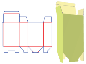 0215 box,international standard corrugated carton,Top cover socket bottom self-locking bottom tube b