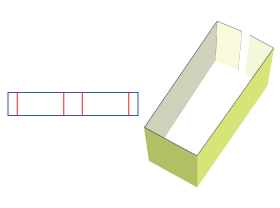 0909 type box|international corrugated carton