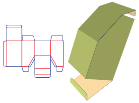 abnormal packaging box design|packaging box structure design