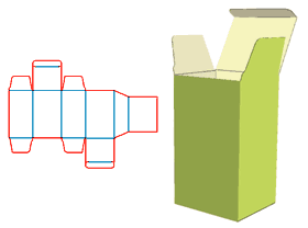 Double insert, inner compartment, lock, concealed/flat clasp, upper and lower pair of tube boxes, co