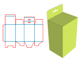 Cardboard Lock bottom Tubular box