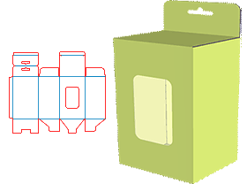 Pair of intubated boxes