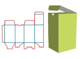 bottom-lock packaging design|packaging structure design