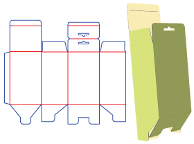 electronic product packaging design,packaging structure design,end-lock structure