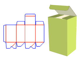 electronic packaging design|automatic-lock structure packaging design