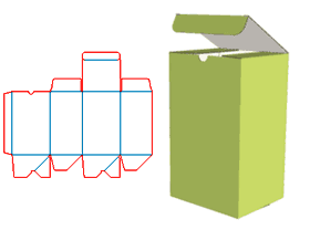 electronic packaging design,automatic-lock structure packaging design