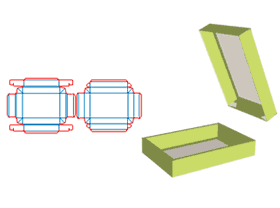 underwear packaging design,display packaging design,Tiandi cover card box,folding box,sky box / grou