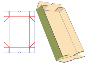 gift packaging design|telescope-type carton|tray