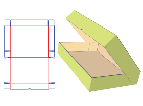 shoe box packaging design|telescoping tray|packaging box design