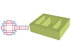 Tray folding carton,display padisplay packaging design,Small jewelry packaging design, photo frame p