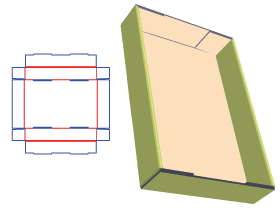 display box packaging design|telescope-type box|exhibition product packaging