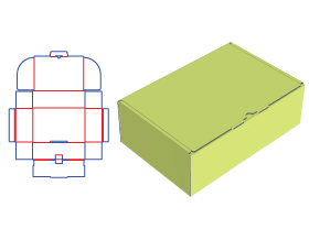 express packaging design|self-lock tray