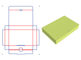 Lock Clamshell Box