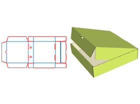 pizza packaging design,cooked food packaging design,Flap Corrugated Box