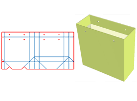 Handbags, bags, handbag structural design, handbag packaging design, bag lifting bag, display bag, p