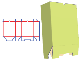 folder box packaging design|bottom-lock packaging design