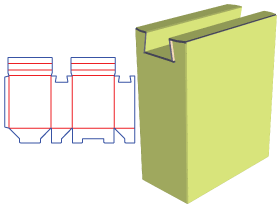 abnormal packaging design|bottom-lock packaging design|cosmetic packaging design