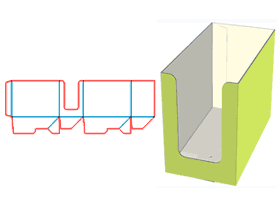 Lock bottom File box|display box|exhibition commodity packaging design