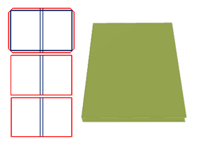 Flip-on manual box