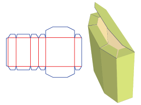 packaging box design|abnormal packaging box design|hexagon packaging