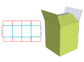  紙箱（英文 carton或hard paper case）：是應用最廣泛的包裝制品，按用料不同，有瓦楞紙箱、單層紙板箱等，有各種規格和型號。