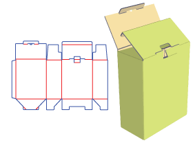 gift packaging box|end-lock packaging box|gift packaging design