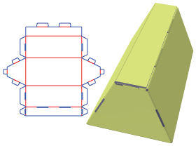 trapezoidal Packing Box