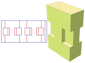 display stander design|packaging box design