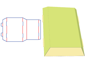 Glue case, lock structure, fence, envelope, outer seal