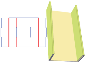 sleeve|folding type|lock structure