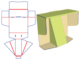  Sun-shielded display box, display box packaging design, trinket packaging design, tray packaging de