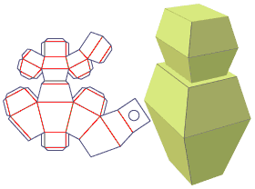 Hetero-box, split box, paper tray