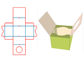 Food box structure, cake box, flip cartons, flip boxes, folding cartons.