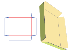 compose type tray box|compose type packaging box design