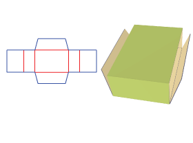 set-up telescope type box|cosmetic packaging design