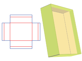 display shelf packaging design