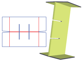 inside card design|double card slot design