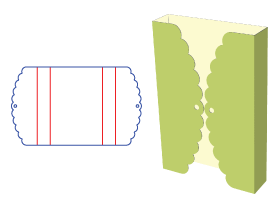 Fence card, envelope, fence, fence, edge, label, decorative fence