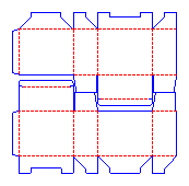 Two mould of single branch tube box