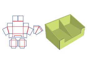 Two-format Display box