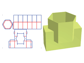 Hexagon Display Stand