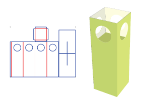 Column type display stand