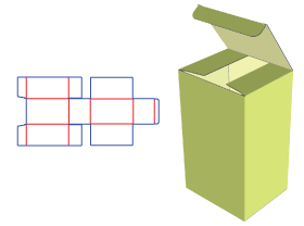 hardware folding carton|express packaging box design