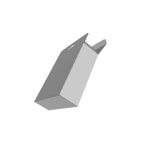 Five Panel Hanger Box - 6" x 6" x 2"